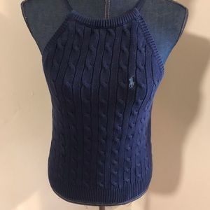 Ralph Lauren sweater halter tank top